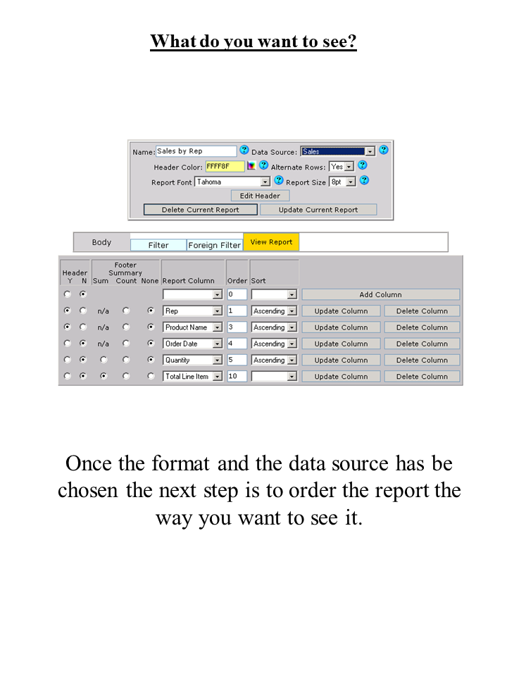 BSPEC.COM® - Browser Based Reports Builder