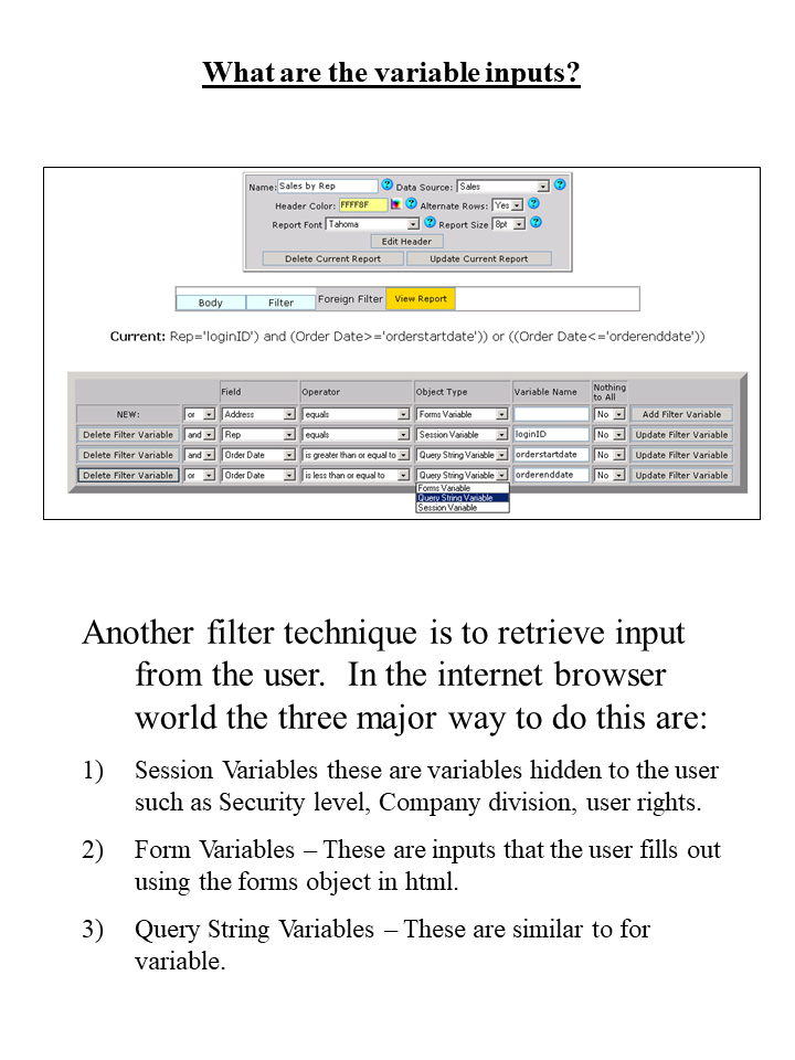 BSPEC.COM® - Browser Based Reports Builder