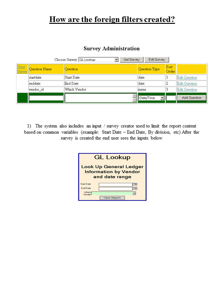 BSPEC.COM® - Browser Based Reports Builder